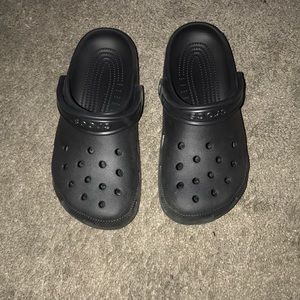 Black Crocs